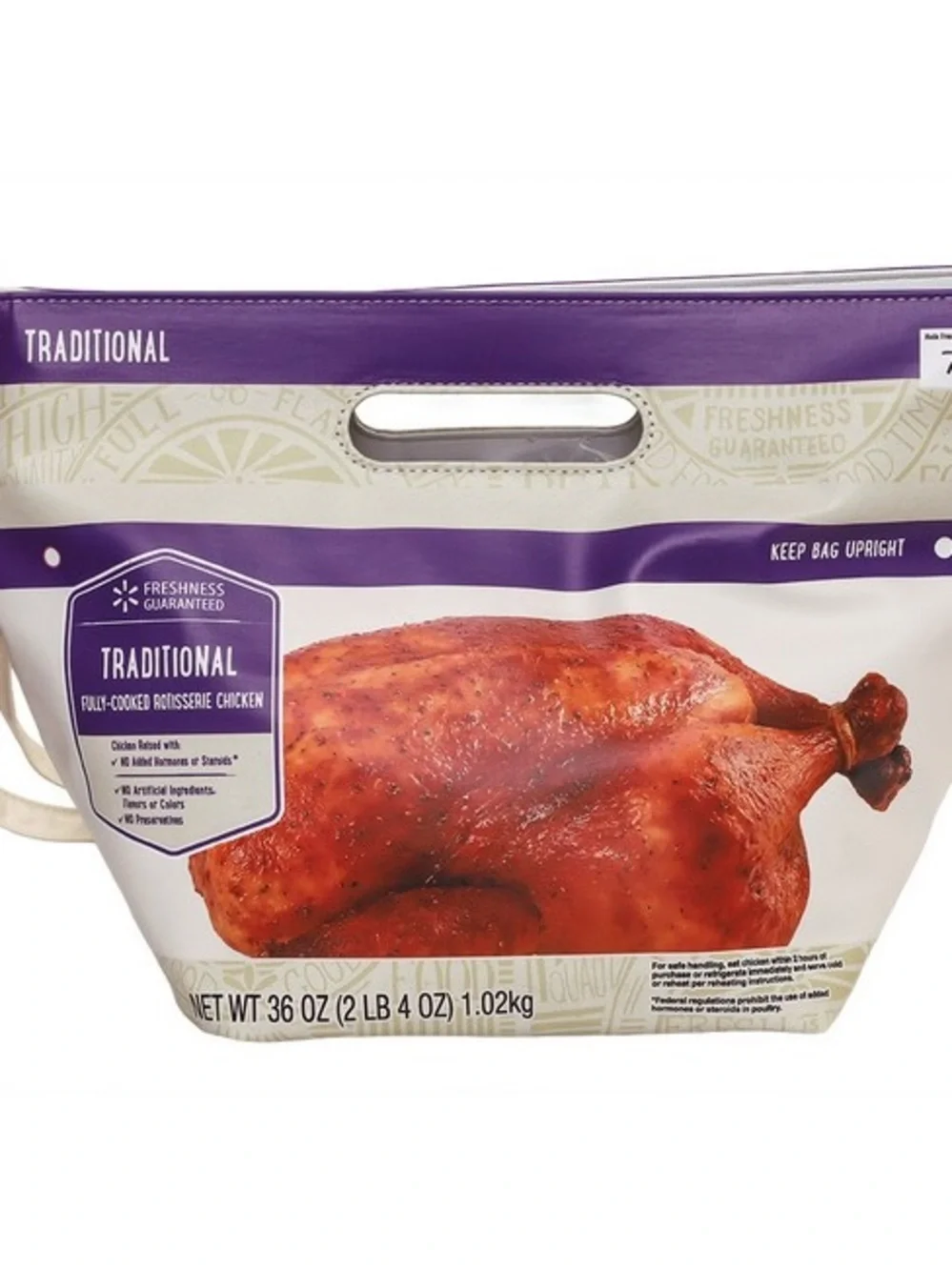 Walmart Traditional Rotisserie Chicken Novelty Crossbody Bag